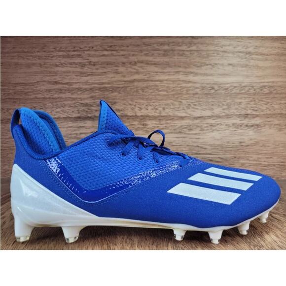 adidas Other - Adidas Men's Adizero Scorch 2 SM Football Cleats Blue White GZ0403 Size 12.5